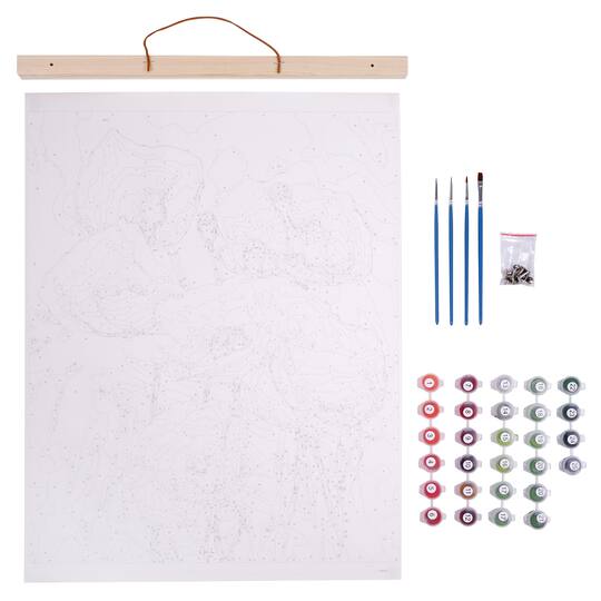 Trousse De Peinture Par Numero Coquelicots Necessites D Artist S